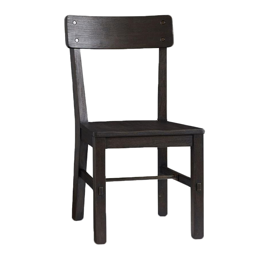 Pottery Barn Benchwright Dining Side Chair Blackened Oak